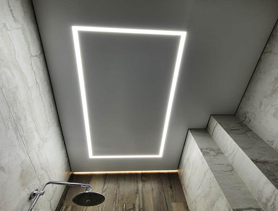 парящие линии для натяжных потолков